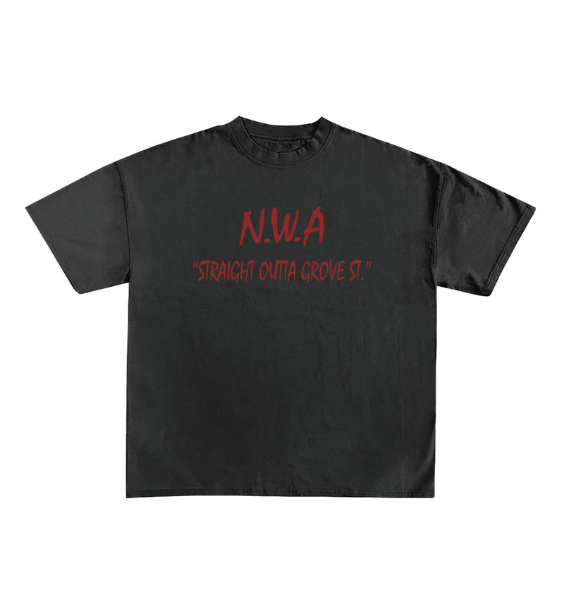 N.W.A Designed Oversized Tee