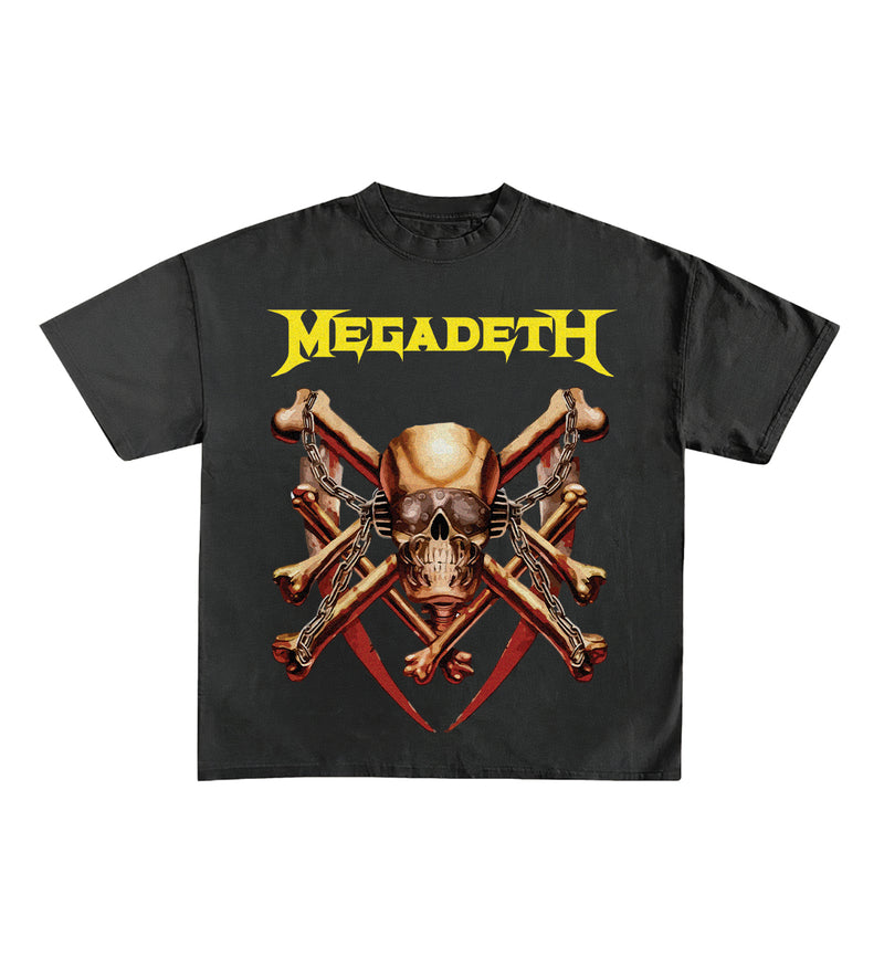 Mega Death Designed Oversized Tee