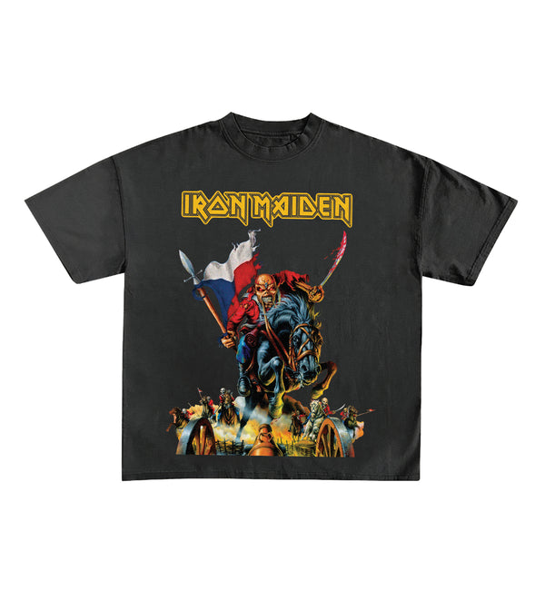 Iron Maiden Designed Oversized Tee