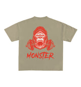 Monster Designed Oversized Tee