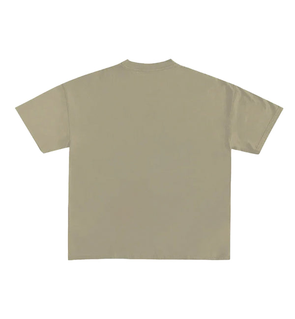 Bindas Beige Oversized Tee