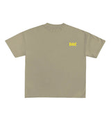 Bindas Beige Oversized Tee