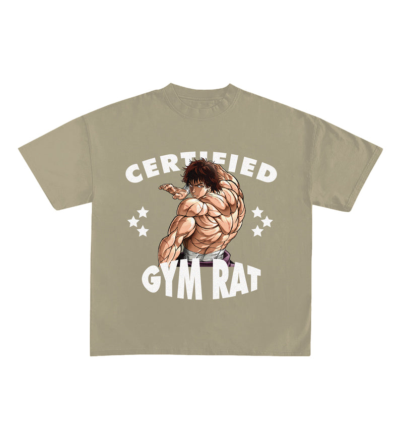 Camiseta Gym Is My Therapy Gym Rat Academia Unissex