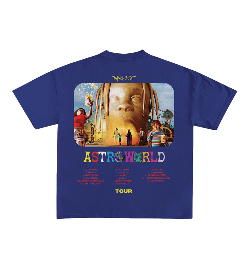 Astro World Designed Oversized Tee