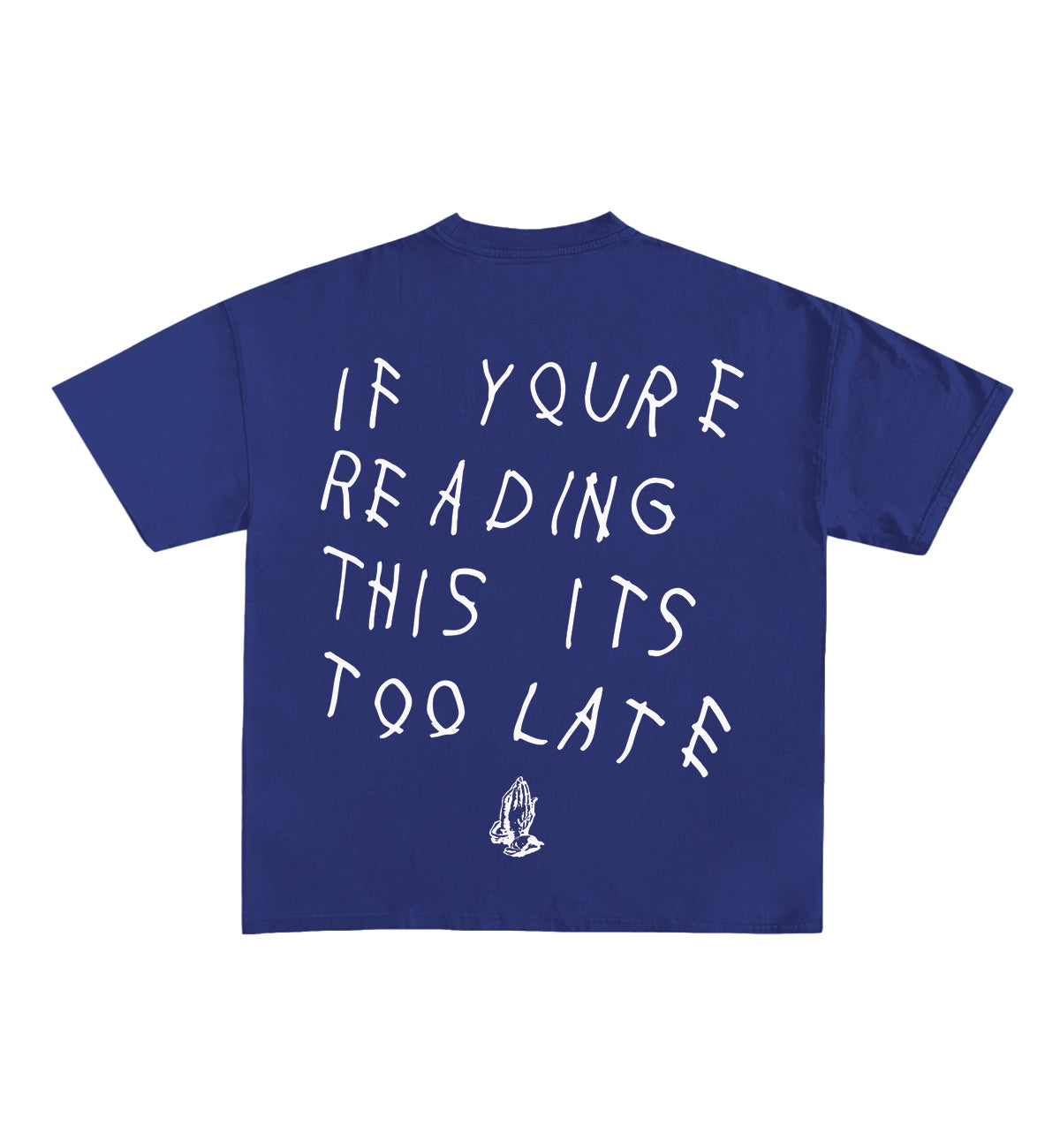 Drake Quote Designed Oversized Tee