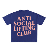 Anti Social Lifting Club Designed Oversized Tee