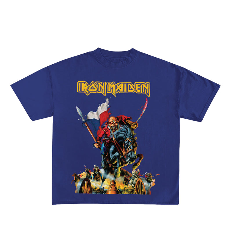 Iron Maiden Designed Oversized Tee