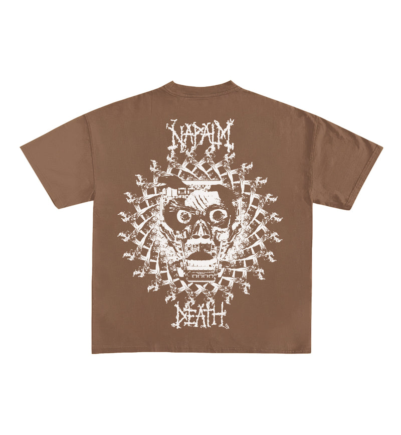 Napalm Death Designed Oversized Tee