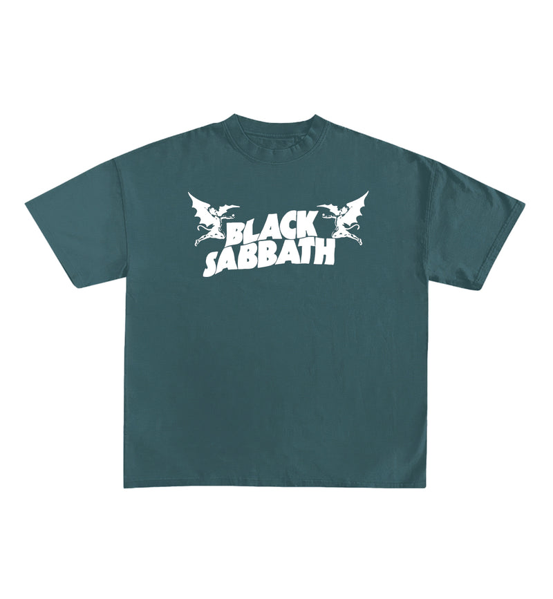 Black Sabbath Designed Oversized Tee