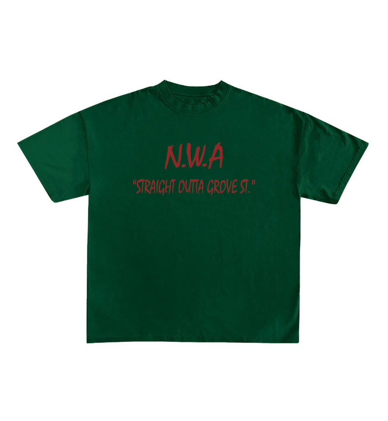 N.W.A Designed Oversized Tee