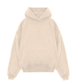 Beige Oversized Hoodie