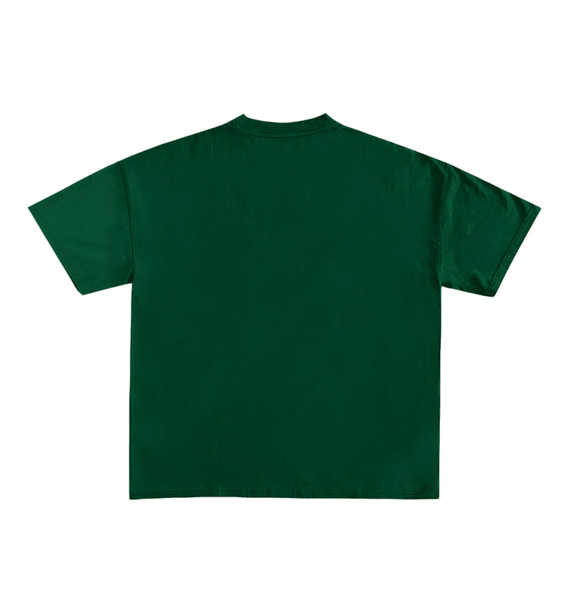 Bindas Green Oversized Tee