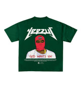 Yeezus Designed Oversized Tee