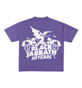 Black Sabbath Designed Oversized Tee