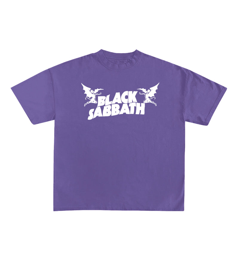 Black Sabbath Designed Oversized Tee