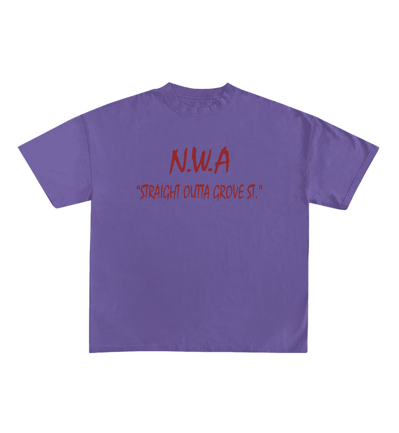 N.W.A Designed Oversized Tee