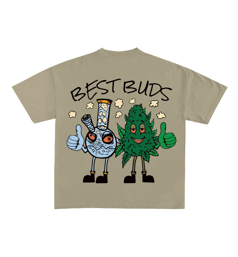 Best Buds Designed Oversized Tee