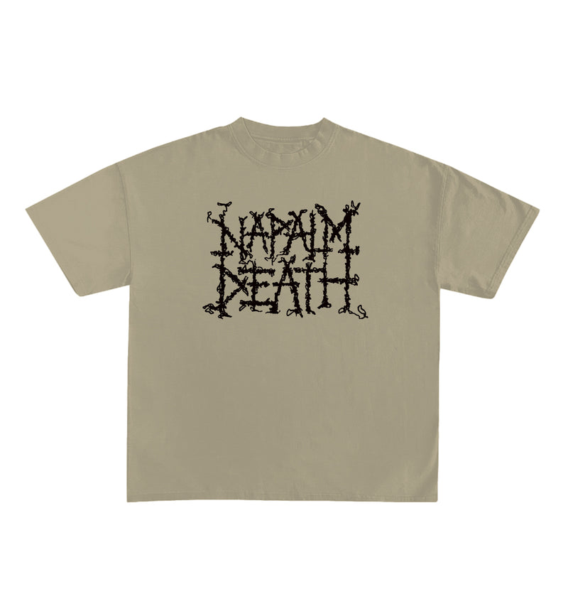 Napalm Death Designed Oversized Tee