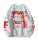 Death Note Designed Oversized Sweatshirt