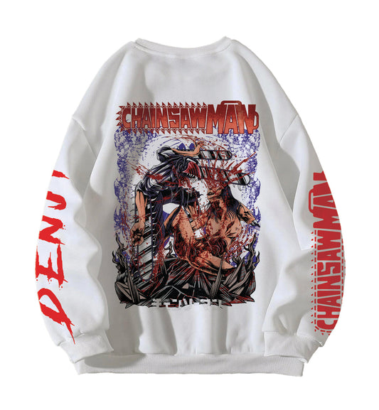 Chainsaw Men Designed Oversized Sweatshirt