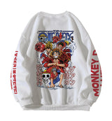 One Piece Designed Oversized Sweatshirt