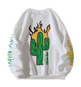 Cactus Jack Designed Oversized Sweatshirt