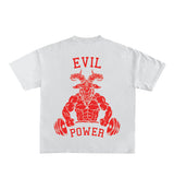 Evil Power Designed Oversized Tee