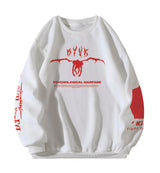 Death Note Designed Oversized Sweatshirt