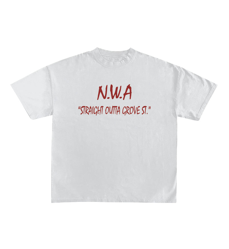 N.W.A Designed Oversized Tee