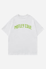 Motley Crue Designed Oversized T-shirt