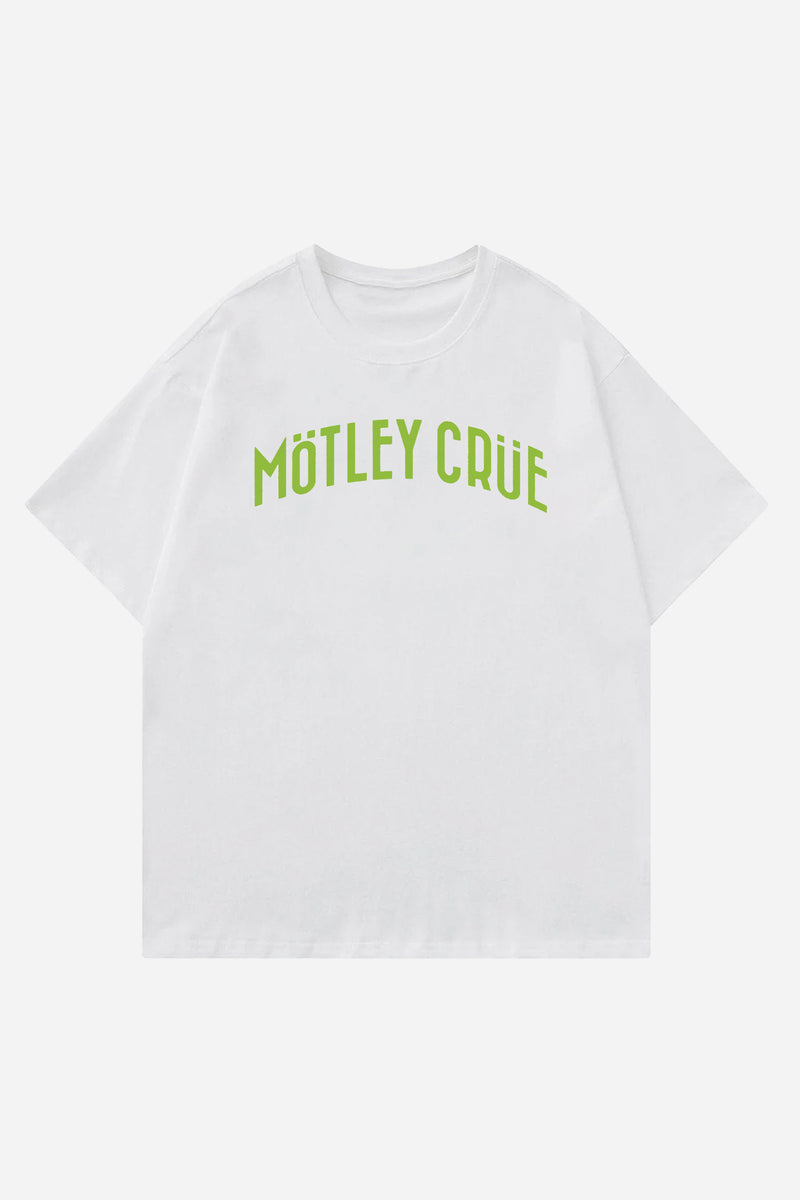 Motley Crue Designed Oversized T-shirt