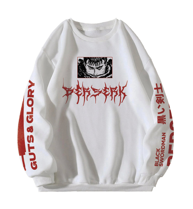 Berserk Designed Oversized Sweatshirt