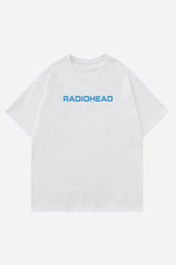 Radio Head Designed Oversized T-shirt