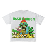 Iron Maiden Designed Oversized Tee