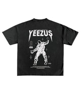 Yeezus Designed Oversized Tee - Bindas Apparel