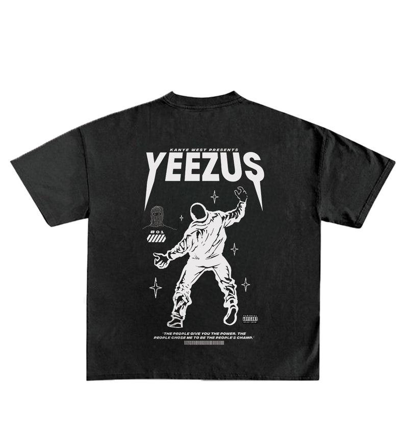 Yeezus Designed Oversized Tee - Bindas Apparel