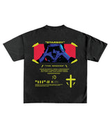 Weeknd Designed Oversized Tee - Bindas Apparel