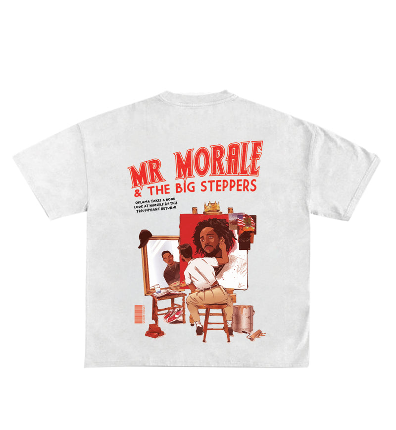 Mr. Morale Designed Oversized Tee - Bindas Apparel