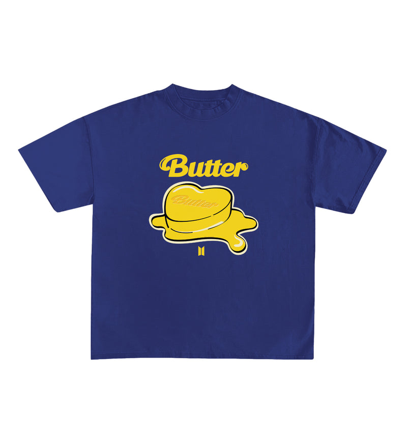 BTS Butter Designed Oversized Tee