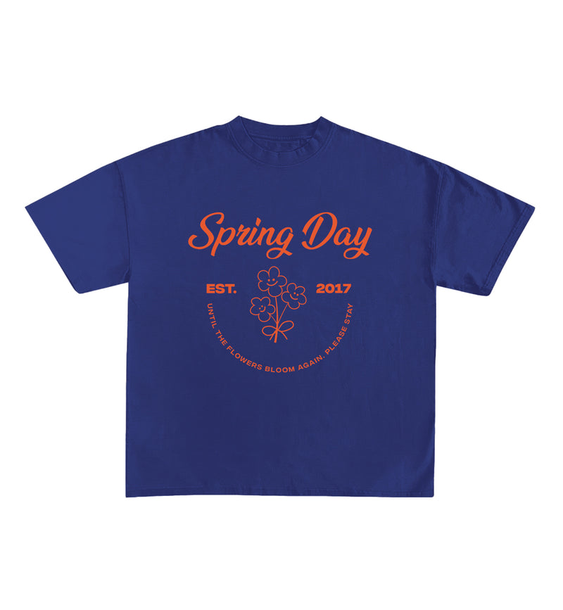 Spring Day BTS Designed Oversized Tee