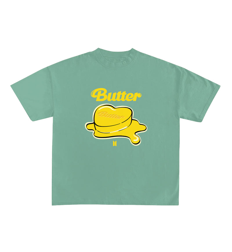 BTS Butter Designed Oversized Tee