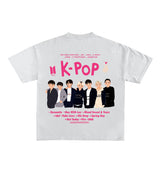 K Pop BTS Designed Oversized Tee