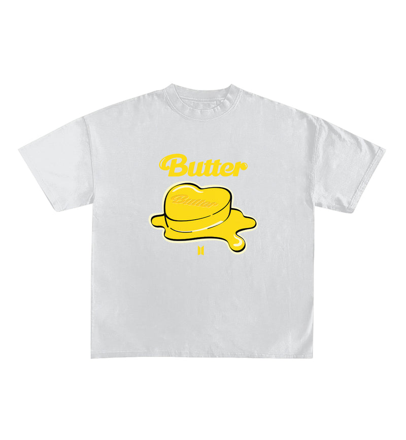 BTS Butter Designed Oversized Tee